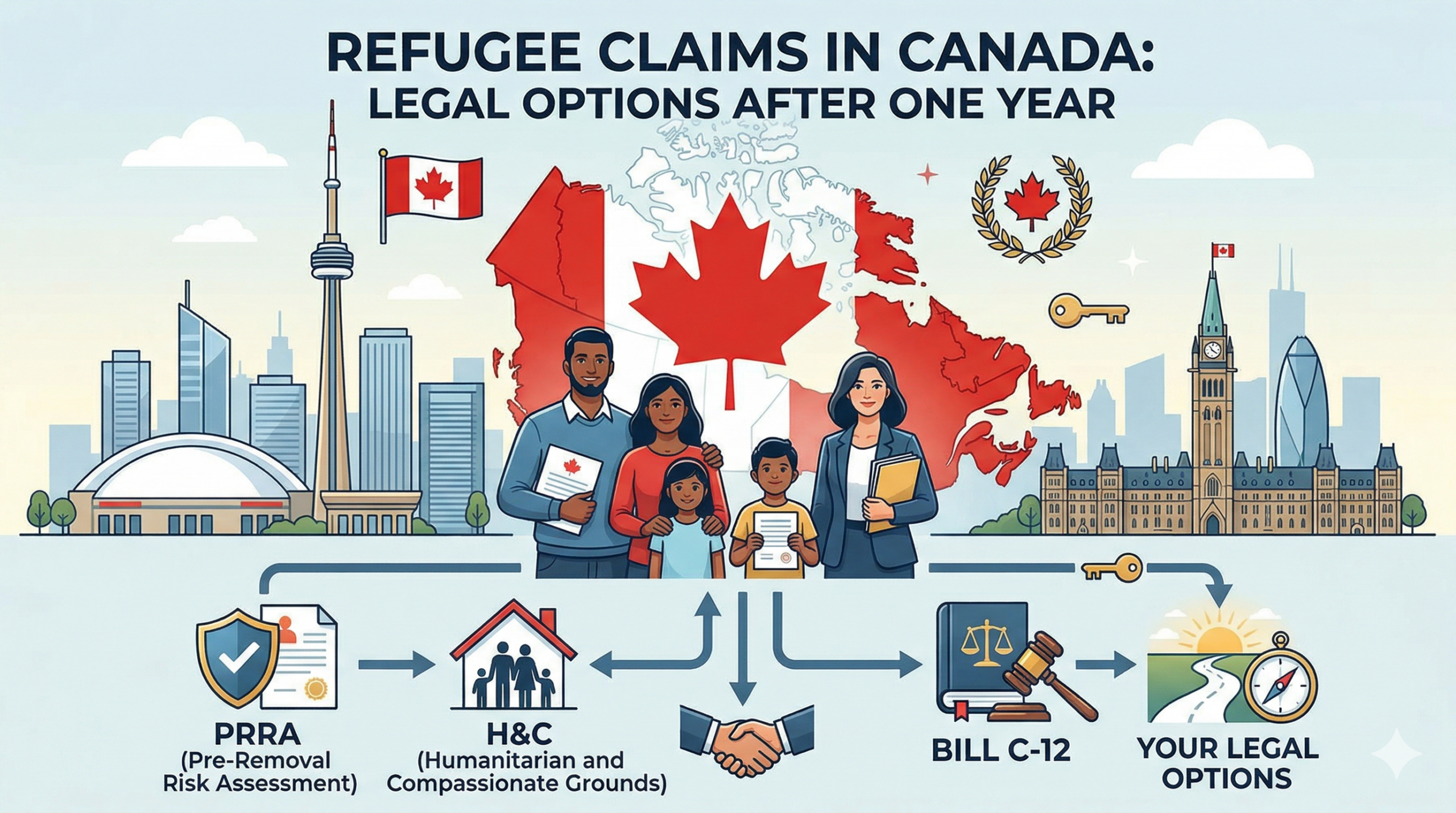 Refugee Claims After One Year in Canada: Bill C-12, PRRA, H&C, and Your Legal Options